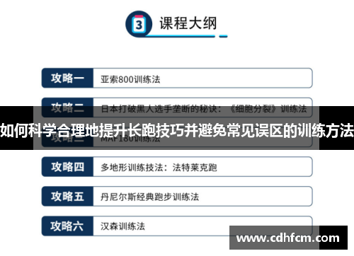 如何科学合理地提升长跑技巧并避免常见误区的训练方法